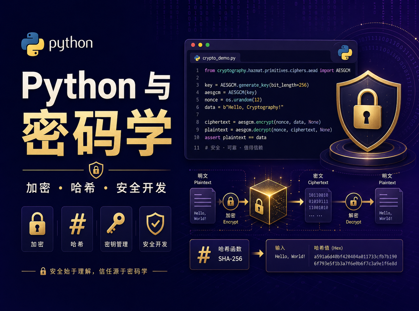 网络安全——Python与密码学
